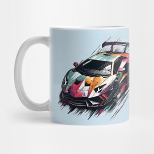 Lamborghini aventador Mug